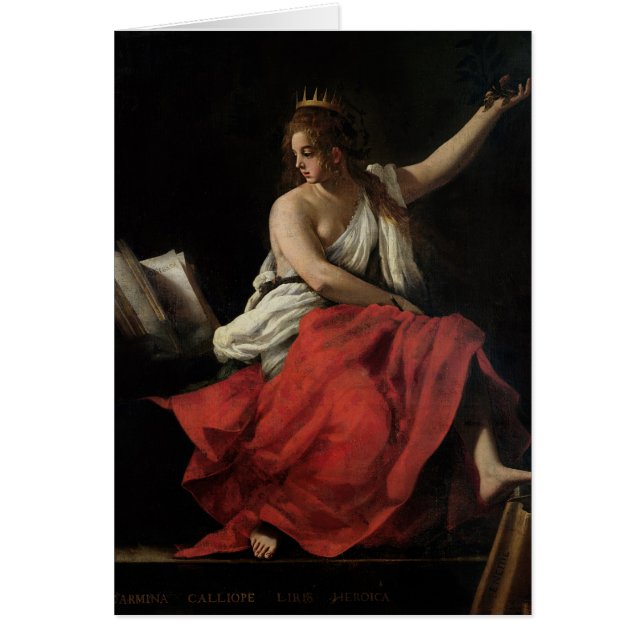 Calliope, Muse of Epic Poetry (Front)