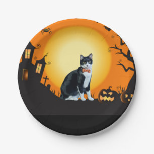 Calliope's Halloween Paper Plate