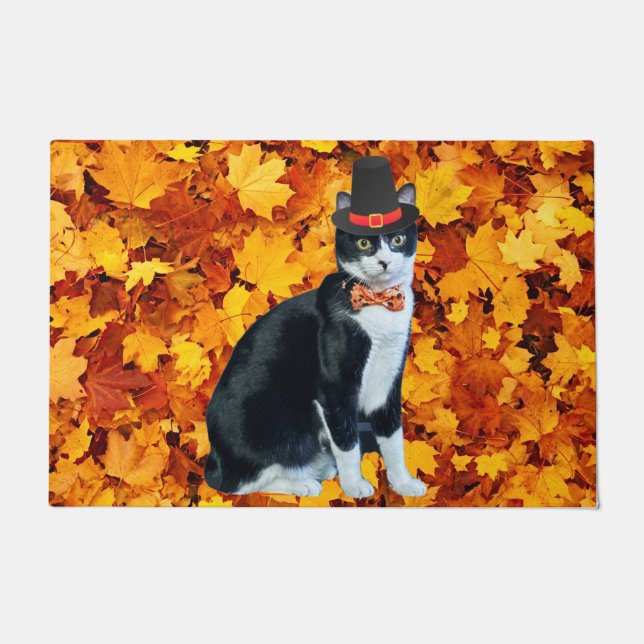 Calliope's Pilgrim Hat Doormat (Front)