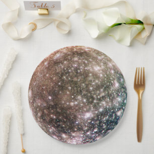 Callisto Tableware from the Celestial Collection Paper Plate