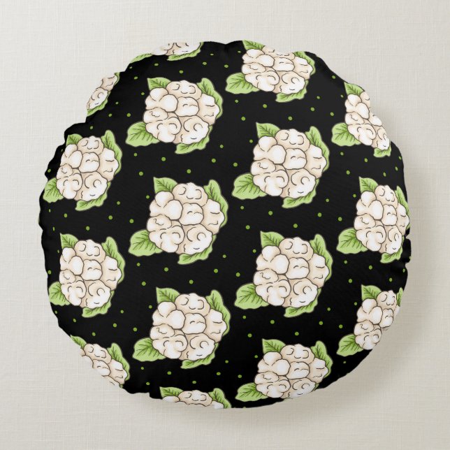 CallyFlowers Round Cushion (Front)