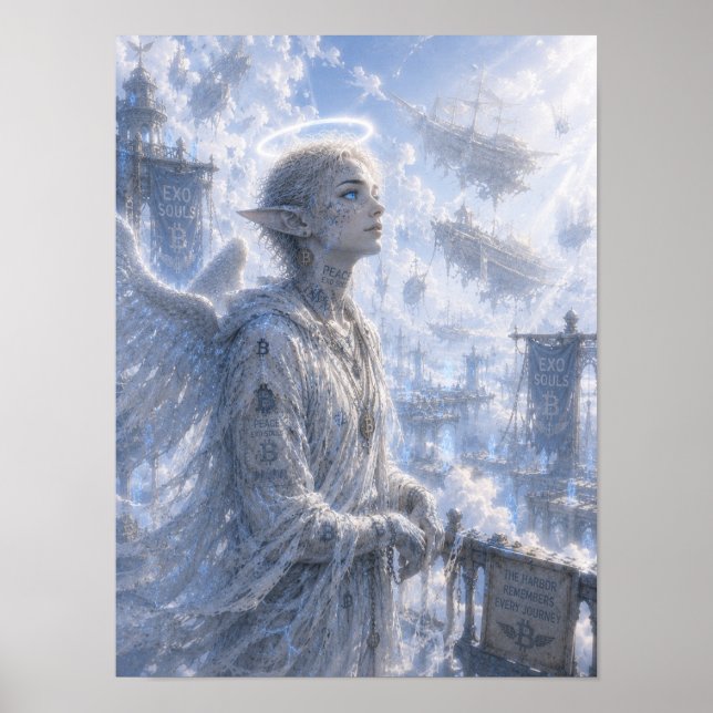 Calm / Angel / Cloud Harbour Poster (Front)