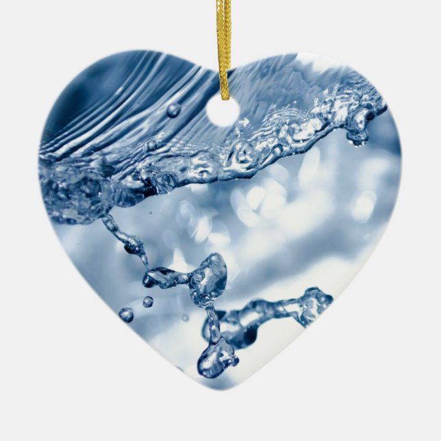 Calm before the storm. ceramic tree decoration (Front)