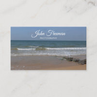 Calm Blue Beach Waves Photography
