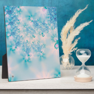 Calm Blue Meditation Butterfly Art Plaque