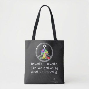 Calm Car Ride Home Lifelike TV Soccer Tote Bag