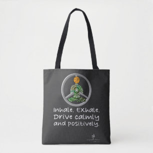 Calm Car Ride Home Wooded Lot BBall Tote Bag