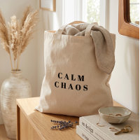 Calm Chaos - Paradox Canvas Tote Bag