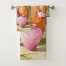 Calm Colours | Artistic Vase Watercolor