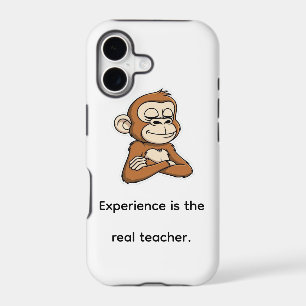 Calm Confidence Monkey – Quiet iPhone / iPad case