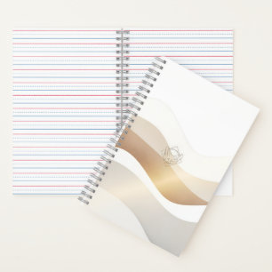 Calm Desert Waves with Fennec Essence   Minimal Se Notebook