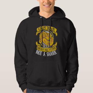 Calm Down It's Not A Shark Snake Owner Banana Ball Hoodie