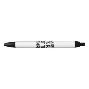 Calm Down It's PE Not The Olympics Physical Educat Black Ink Pen