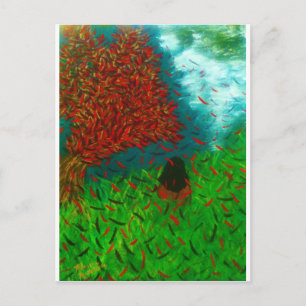 "Calm During the Storm" Postcard