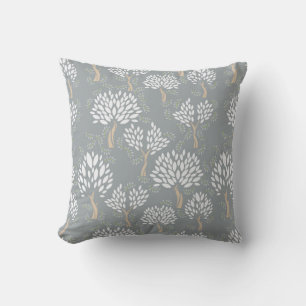 Calm Forest Wonderland dark Cushion