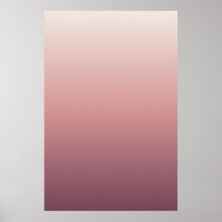 Calm Gradient Abstract Wall Poster