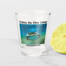 Calm In The Deep - Shot Glass