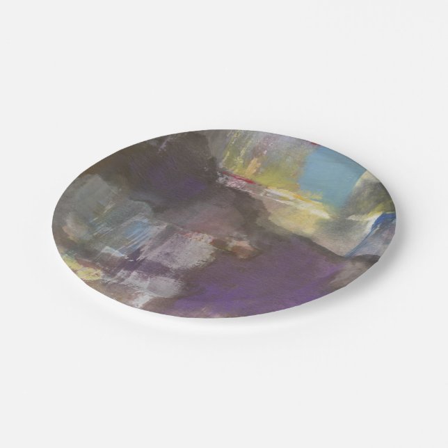 Calm Interlude Paper Plate (Angled)
