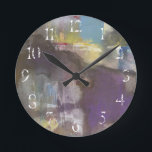 Calm Interlude Round Clock<br><div class="desc">Modern</div>