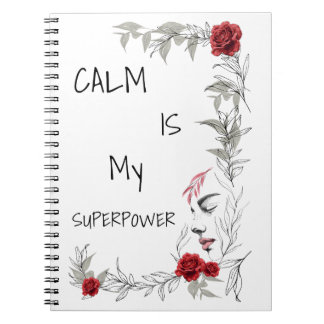Calm Is My Superpower | Self Trust & Confidence Notebook