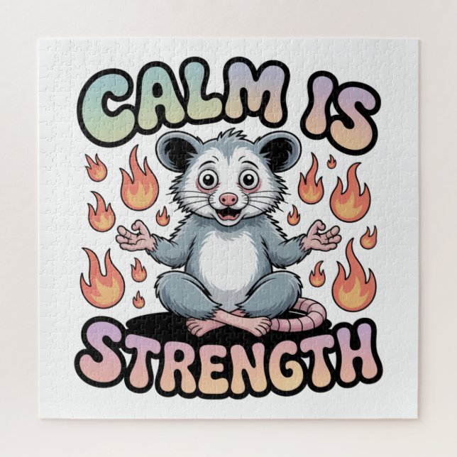 Calm Is Strength Jigsaw Puzzle (Vertical)