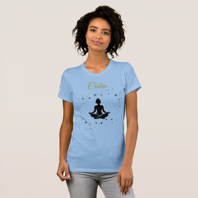 Calm Minimalist | Inspirational Aesthetic  T-Shirt (Front Full)