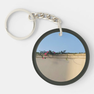 Calm Moment Photo Key Ring