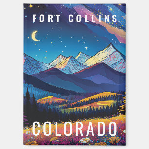 Calm Mountain Landscape Wilderness Tourist Travel Magnet
