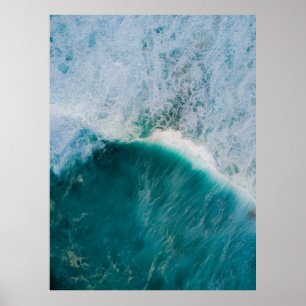 Calm ocean poster