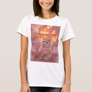 Calm Princess Cat During Total Chaos T-Shirt