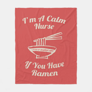 Calm Ramen Nurse 6 Blanket