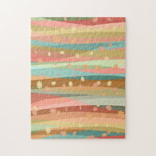Calm Relaxing Flowers Jigsaw Puzzle