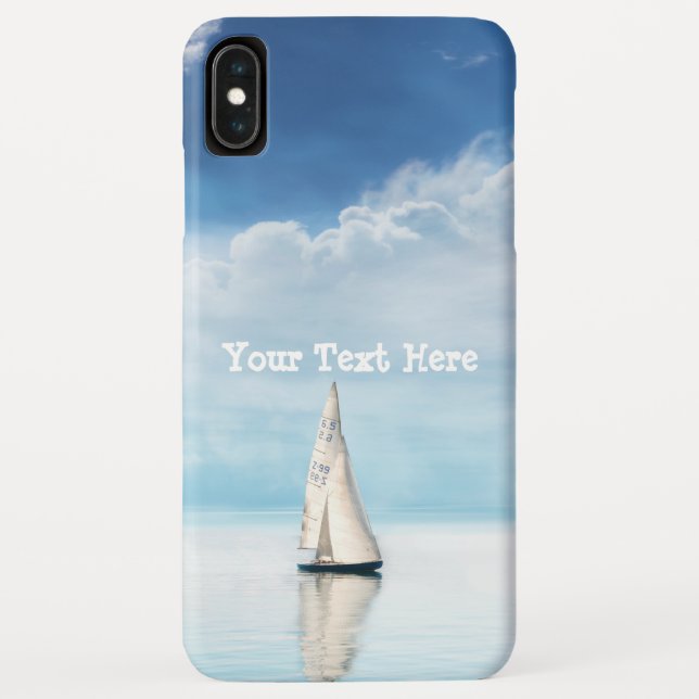 Calm Sailing with Bluest Skies Case-Mate iPhone Case (Back)