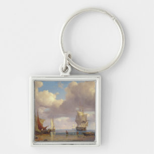Calm Sea, 1836 Key Ring