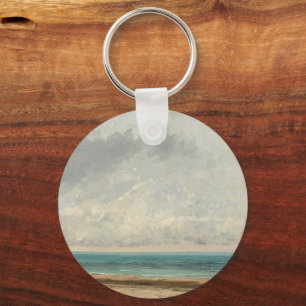 Calm Sea – Gustave Courbet Key Ring