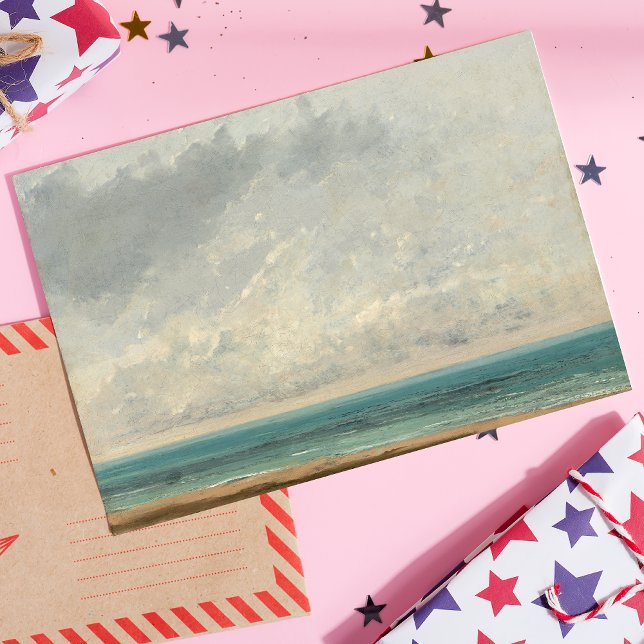 Calm Sea – Gustave Courbet Postcard (Creator Uploaded)