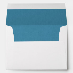 Calm & simple Blue linen textured background  Envelope