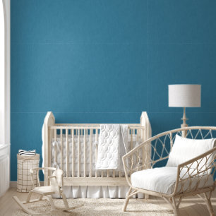 Calm & simple Blue linen textured background Wallpaper