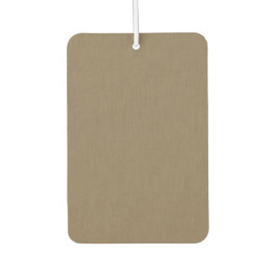 Calm & simple Brown textured background Car Air Freshener