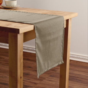 Calm & simple brown textured background short table runner
