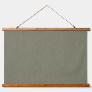 Calm & simple olive green textured background hanging tapestry