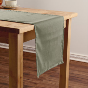 Calm & simple olive green textured background  short table runner