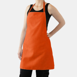 Calm & simple orange textured background apron