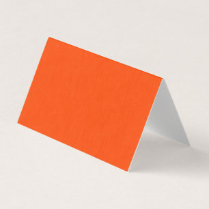 Calm & simple orange textured background  business card