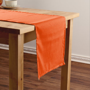 Calm & simple orange textured background  short table runner