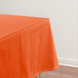 Calm & simple orange textured background  tablecloth
