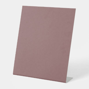 Calm & simple pink  textured background  pedestal sign