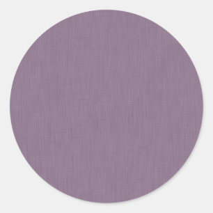 Calm & simple Purple textured background  Classic Round Sticker