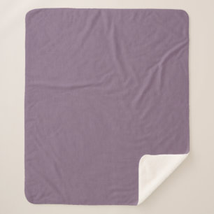 Calm & simple Purple textured background  Sherpa Blanket
