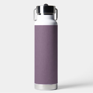 Calm & simple Purple textured background Water Bottle